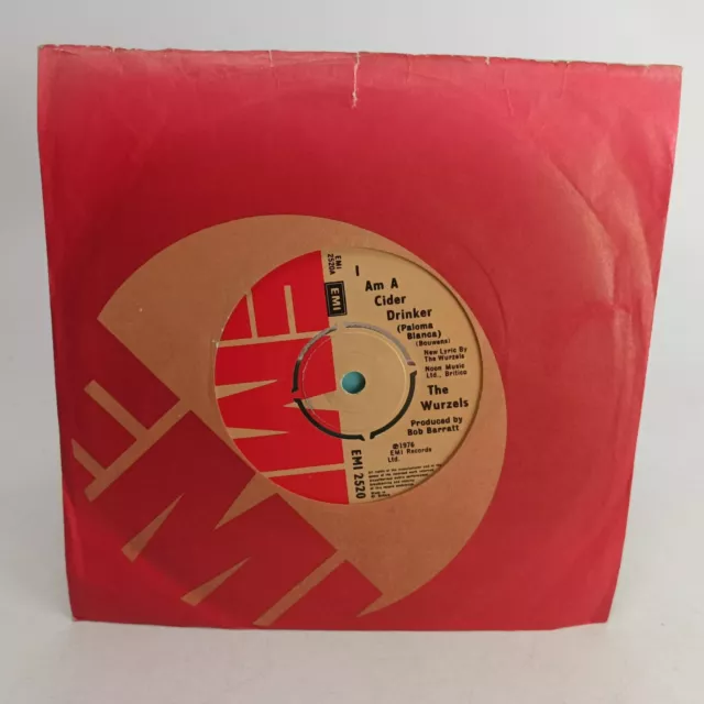 The Wurzels - I Am A Cider Drinker 7" Single (1976) EMI 2520