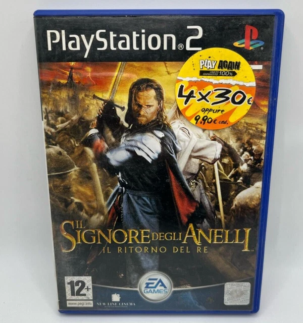 IL SIGNORE DEGLI anelli il ritorno dei re ps2 playstation gioco