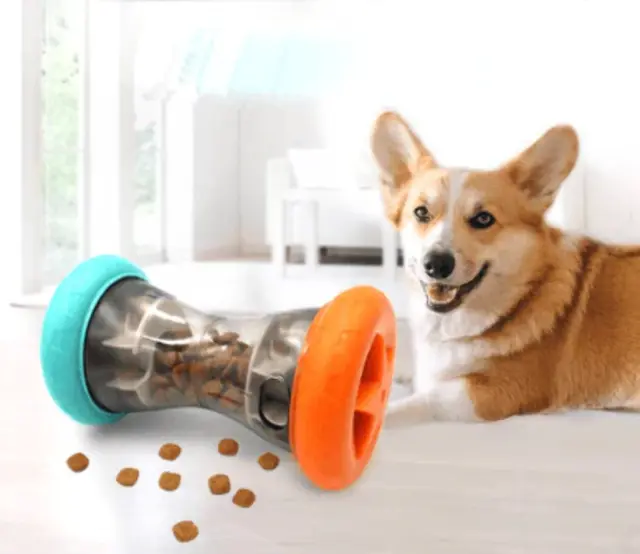 Dog Interactive Food Dispenser Toy – Amaysn Acres