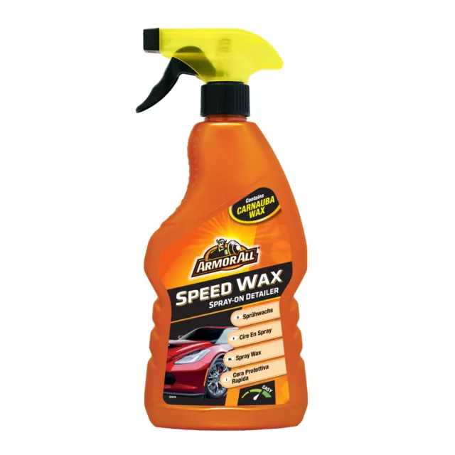 Effetto perla d'acqua lucentezza protezione rinfresco ARMORALL Speed Wax Spray 500 ml