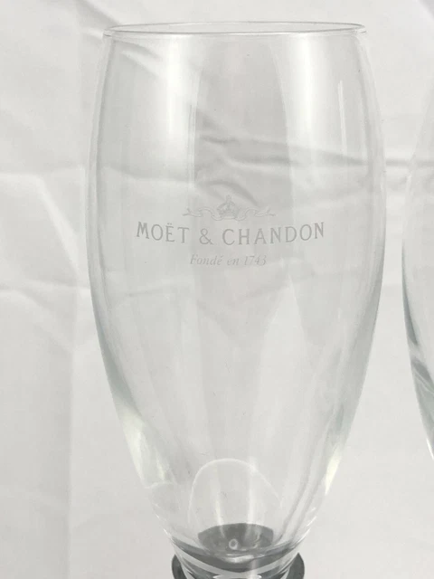 Moet & Chandon Philippe Di Meo Reso Candelabra Stand & 2 Pomponne Flutes 2
