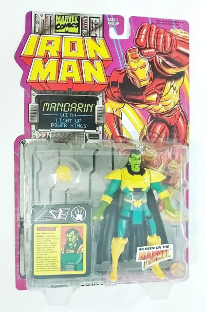 THE MANDARIN 1994 Iron Man Animated Series 5 pouces jouet biz figurine  années 1990 EUR 39,42 - PicClick FR