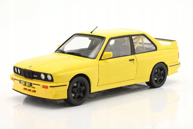 BMW M3 E30 Street Fighter 1990 Jaune Solido 1/18e
