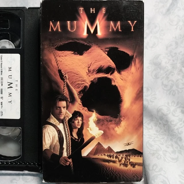 THE MUMMY MOVIE VHS 1999 Universal Studios Brendan Fraser Rachel Weisz ...