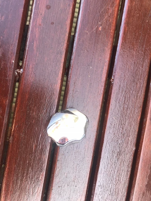 Tornillo vintage para capucha de cochecito