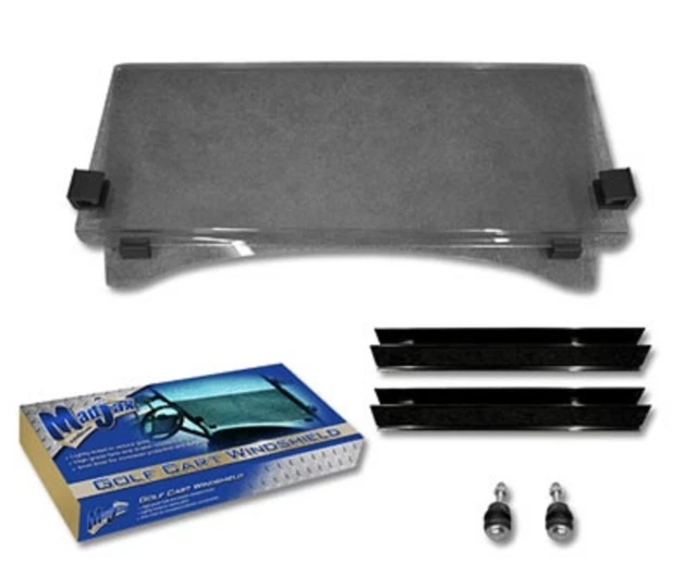 MADJAX Colorato Pieghevole Parabrezza Club Auto Precedent Golf Cart MJWS1000