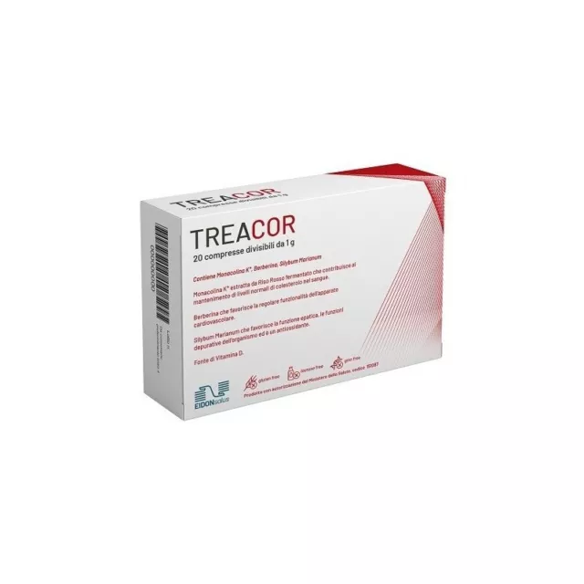 EIDON SALUS Treacor - Cholesterol Levels Supplement 20 tablets