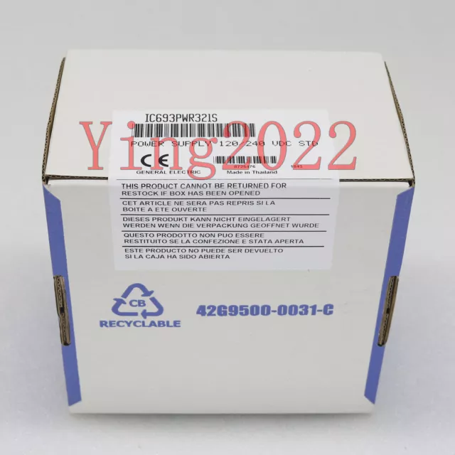 IC693PWR321S For GE FANUC New POWER SUPPLY Free Shipping
