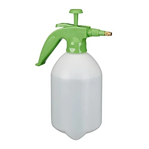 Relaxdays Vaporisateur de Jardin 2 litres buse en Laiton réglable pour Eau et...