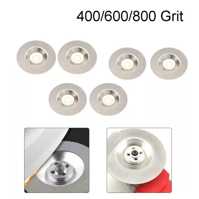 Durable Silver Cut Off Discs Wheel 100mm for Glass Tools Angle Grinder Blade