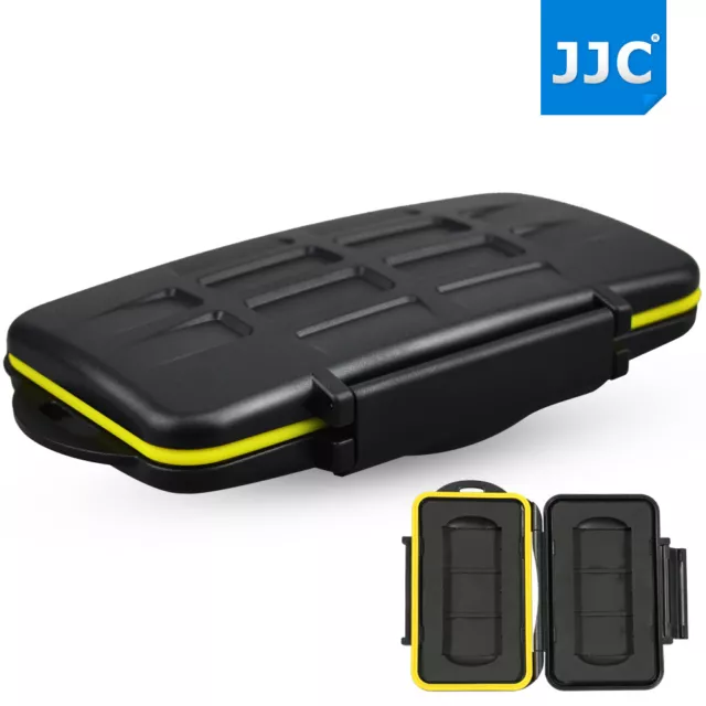 JJC Water Resistant Anti-Shock Hard Storage Memory Card Case For 2PCS SXS Card