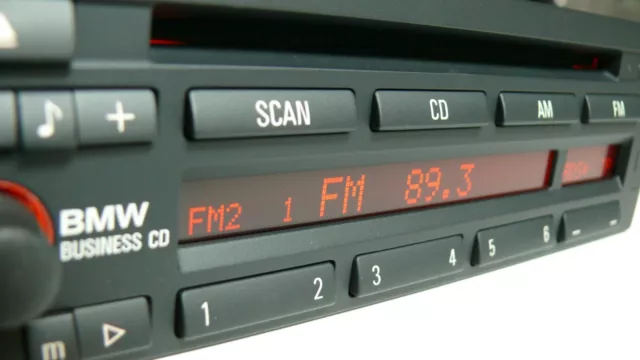 ORIGINAL BMW RADIO CD BUSINESS E36 E38 E34 E30 Z3 E28 M3 740 Série