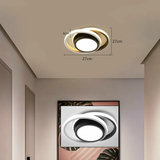 Modern Acrylic Creative LED Strips Ceiling Lamp Pendant Chandelier Light Fixture