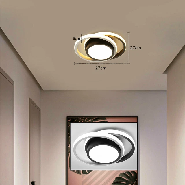 Modern Acrylic Creative LED Strips Ceiling Lamp Pendant Chandelier Light Fixture
