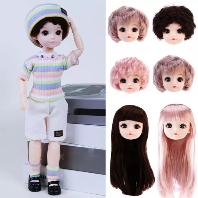 Europe Ancient Doll 1/6BJD Doll Head 7 Styles 30cm Doll Joint  DIY Doll Head