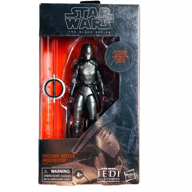 Second Sister Inquisitor Star Wars Black Series Carbonized GameStop Exclusive 2