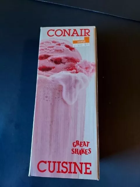 Conair Cuisine Great Shake Milk Shake CGS-100 Dishwasher Safe NIB 1988 3