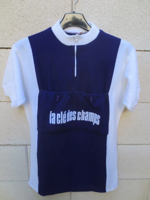 Maillot Cycliste Vintage Kopa 1979 - La Redoute Motobécane - Acrylique Taille M