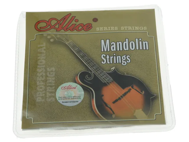 Plated Steel Mandolin Strings Coated Copper Alloy Wound String