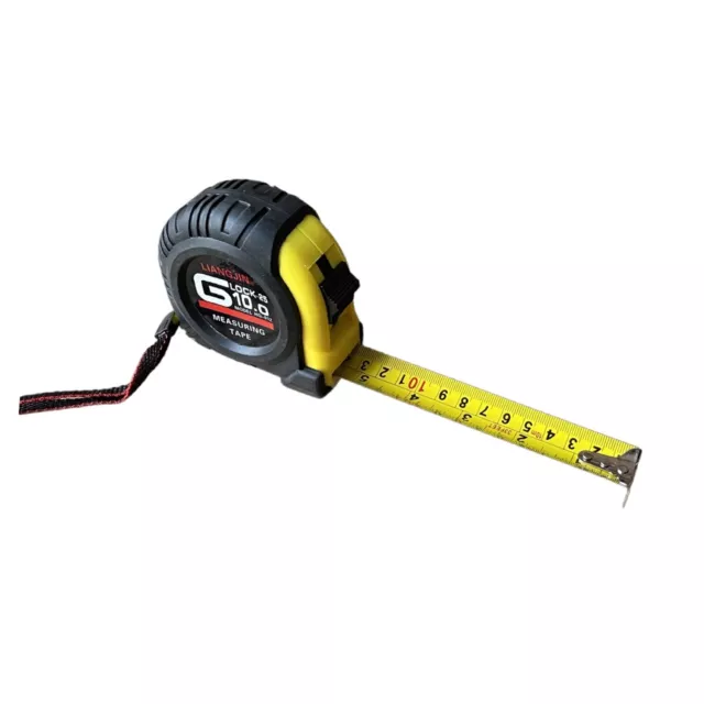 Tape Measure Heavy Duty Industrial w Protective Rubber Casing Measuring Tape 3