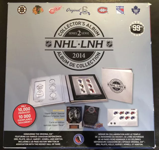 NHL Collector's Album 2014 Series 2 Upper Deck Canada Post