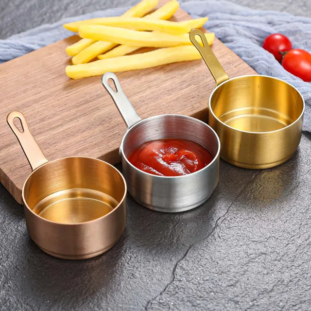Food Mixing Pot High Durability Non-slip Base Ketchup Sauce Appetizer Plate Food