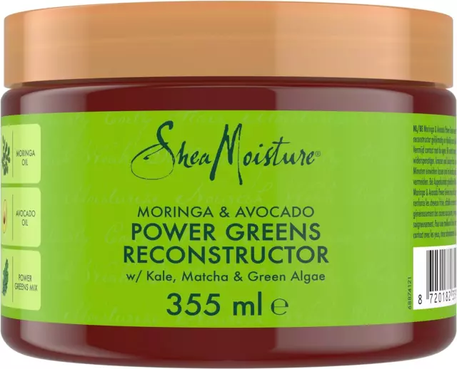 Sheamoisture Moringa & Avocado Power Greens Hair Mask Sulphate and Silicone Free
