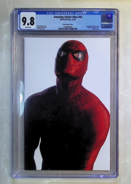Amazing Spider-Man #50 (2020 Marvel Comics) Timeless Alex Ross Variant CGC 9.8
