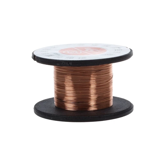 1Pcs 15m 0.1MM Copper Soldering Solder Enamelled Reel Wire Roll Connecting V4Zf