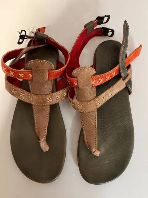 Bed Stu 'Moon' Strappy Sandal Cool Sangria Rustic Sz 8 ($155/Sold Out)