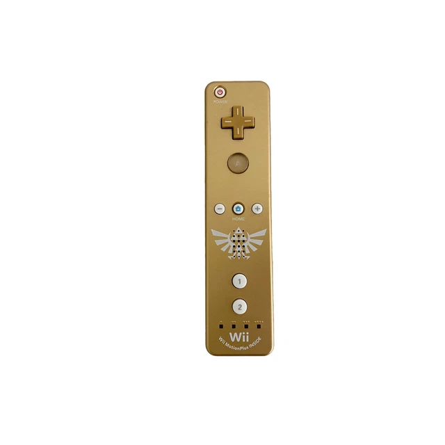 NINTENDO WII LEGEND Of Zelda Skyward Sword Remote Controller Gold