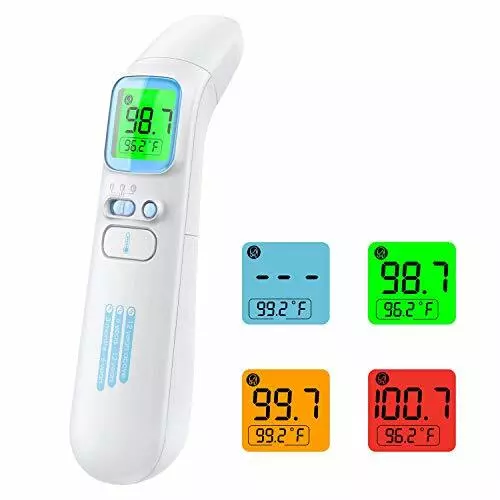 Forehead Thermometer, Non Contact Digital Infrared Thermometer Medical Baby...