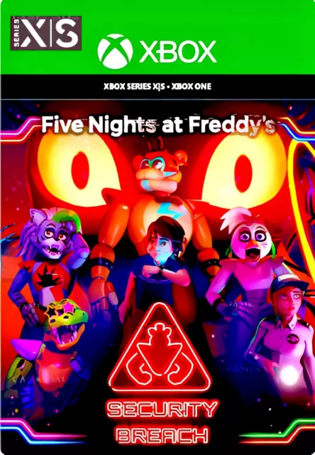 Five Nights at Freddy's Security Breach XBOX X S Key ARGENTINA VPN