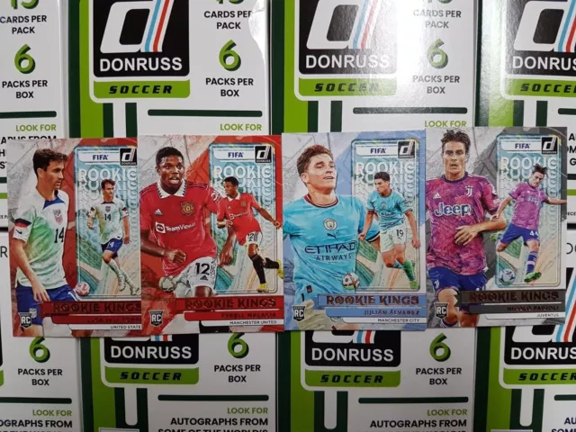 2022-23 Donruss Soccer Rookie Kings (1-25)  - YOU PICK FROM LIST!