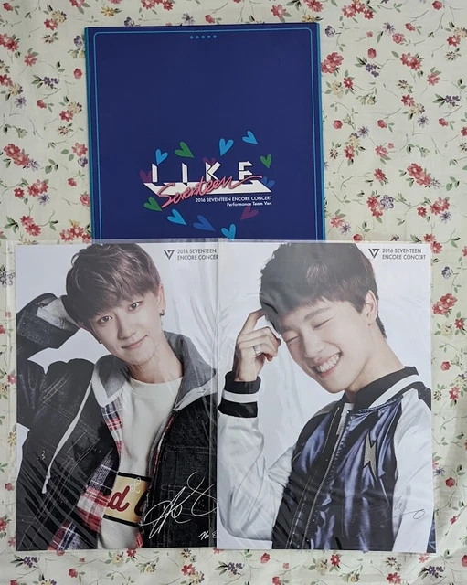 SEVENTEEN BOYS WISH 2016 Encore Concert Official Photo Full Set