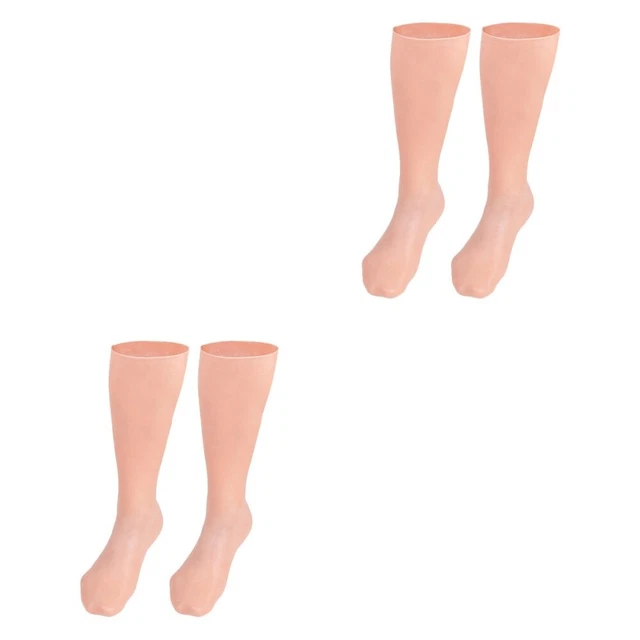 2 Pairs moisturizing knee high socks Chaussettes Infusées De Lotion Chaussettes