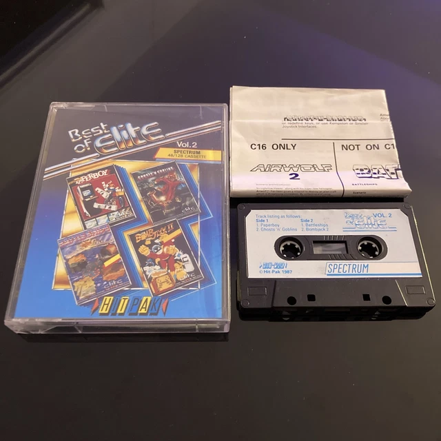 Super Cycle - Cassette ZX Spectrum - Complet - Kixx - PAL - Très Bon état