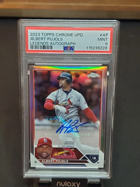 topps LUMINARIES Pujols プホルス　サインカード　auto Amazon.com: Albert Pujols St. Louis Cardinals Autographed