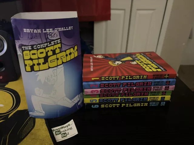 Scott Pilgrim 6 Books Collection Set (Scott Pilgrim's Precious Little Life)