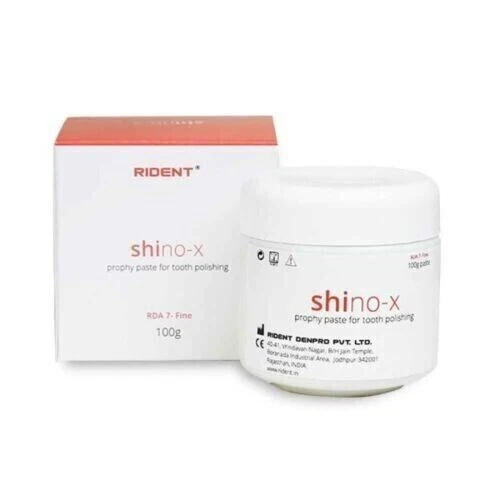 La pâte prophélitique Rident Shino-X est un mélange d'agents de polissage...