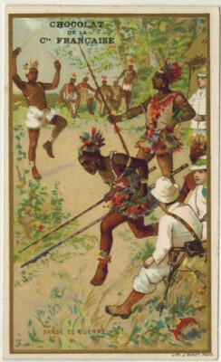 Au Tisserand Chromo Danse Bretonne Paris 