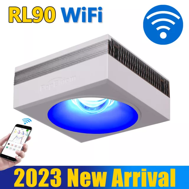 PopBloom RL90 WiFi Lumière aquarium eau de mer eclairage aquarium récifal reef