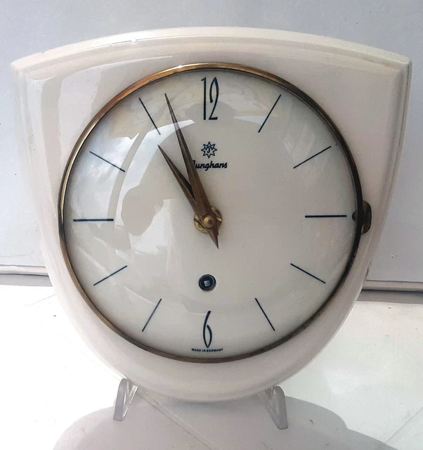 Junghans Orologio Da Parete In Ceramica Caricamento A Corda