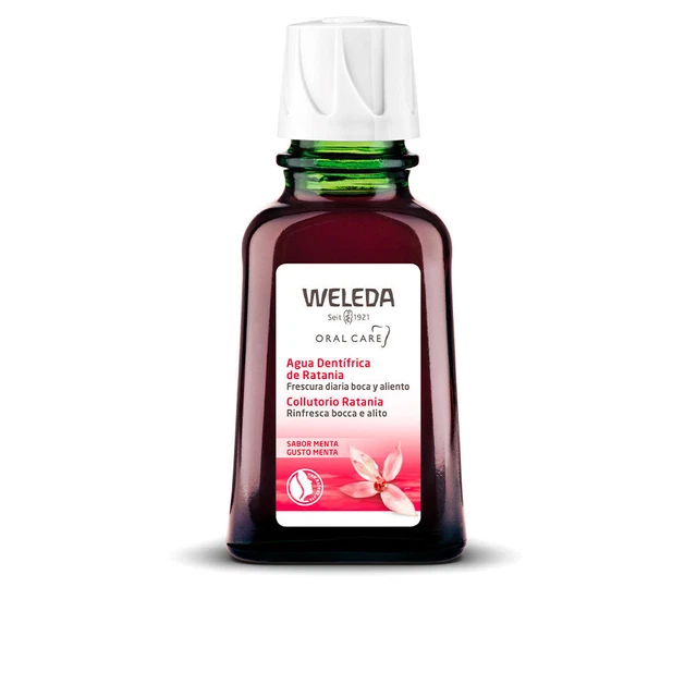 Higiene Weleda unisex ORAL CARE agua dentÍfrica de ratania 50 ml