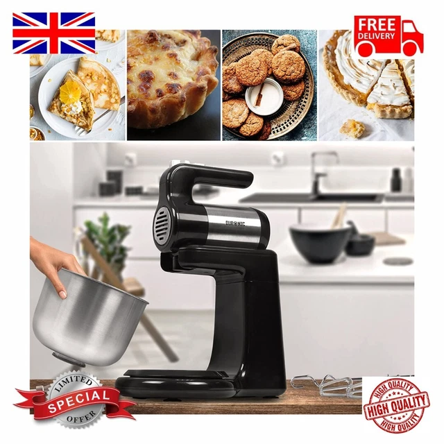 DURONIC DOPPELHAND UND StandmixerSet elektrisch 300 W schwarz