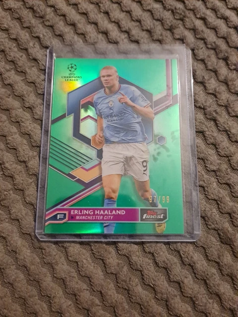 PANINI DONRUSS SOCCER 2022-23 Erling Haaland Manchester City Parallèle