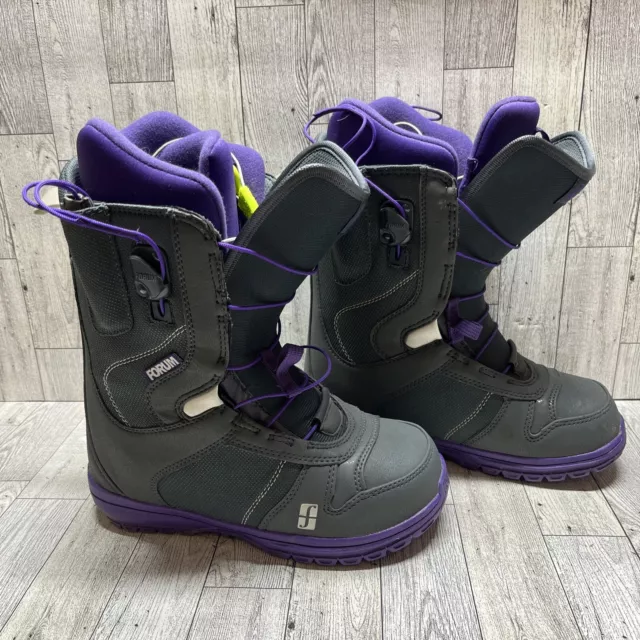 Forum The Mist Snowboard Boots Womens Smoked Out Size 6 (Burton)