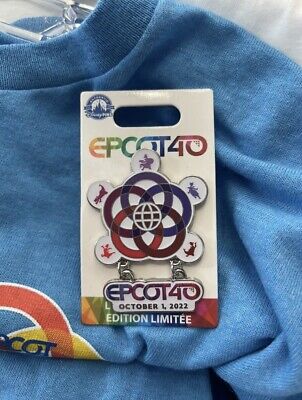 Walt Disney World Parks 2022 Epcot 40th Anniversary Figment Day Of LE Pin