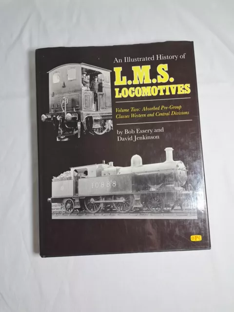 LMS Locomotives - Rare - Illustrated History - Vol 2 - Vgc - Vintage - 1985