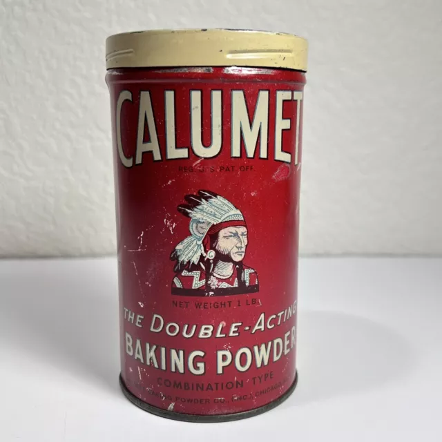 Vintage Calumet Baking Powder Tin